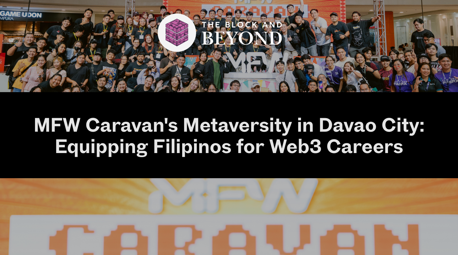 MFW Caravan's Metaversity in Davao City: Equipping Filipinos for Web3 Careers