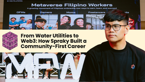 From Water Utilities to Web3: How Spraky Built a Community-First Career